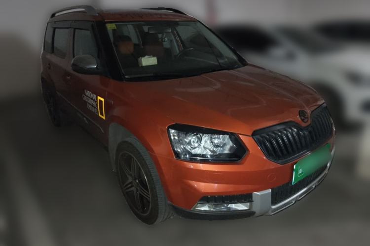 Used Skoda Yeti 2014 1.8TSI DSG All-Wheel Drive Edition Front Right 45 Deg