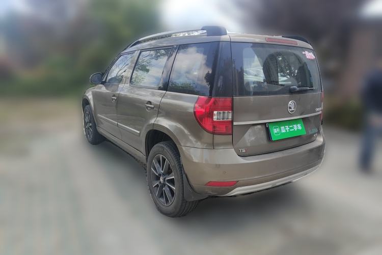 Used Skoda Yeti 2014 1.4 TSI DSG Phantom Edition Rear Left 45 Deg