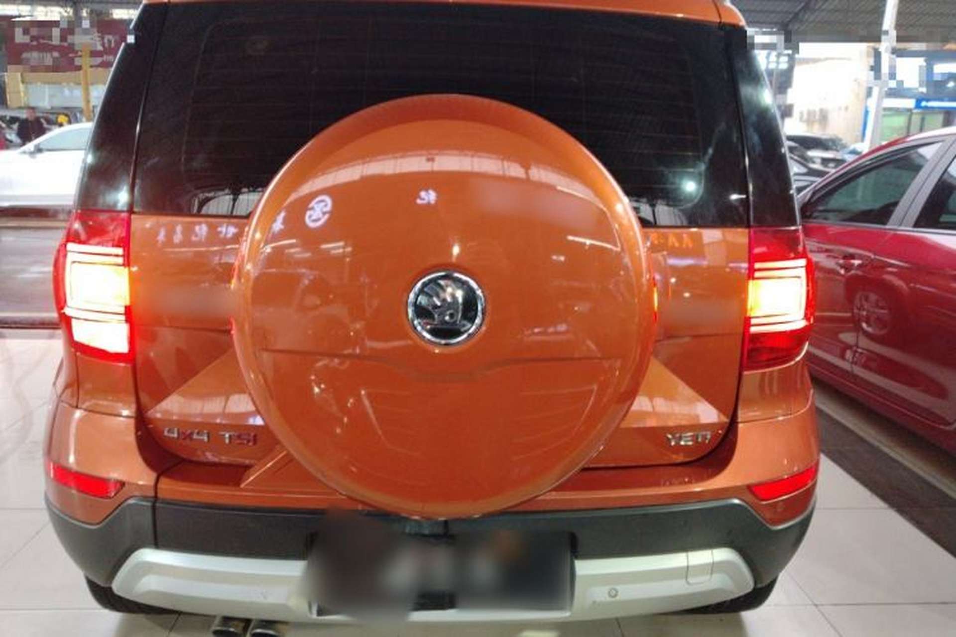 Used Skoda Yeti 2014 1.8TSI DSG Polar Edition Rear