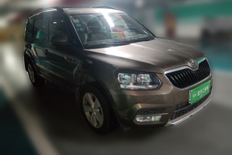 Used Skoda Yeti 2014 1.4TSI DSG Vibrant Edition Front Right 45 Deg