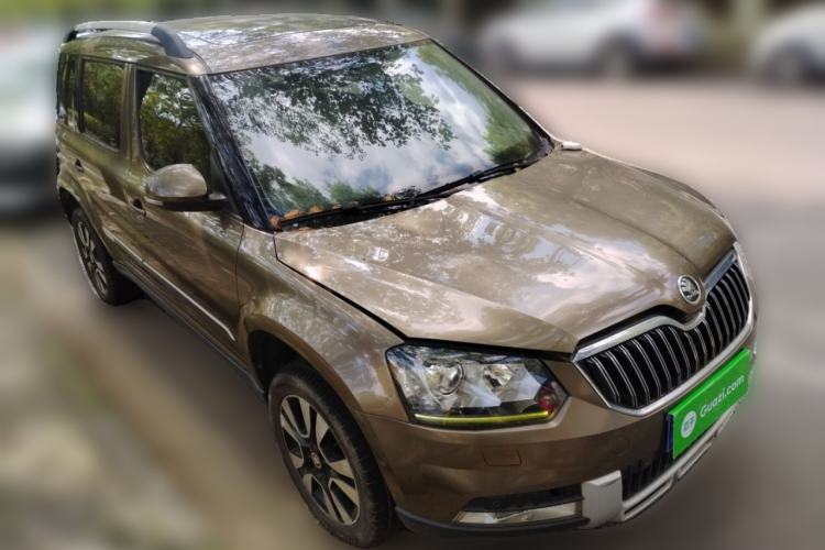 Used Skoda Yeti 2014 1.8TSI DSG All-Wheel Drive Edition Front Right 45 Deg