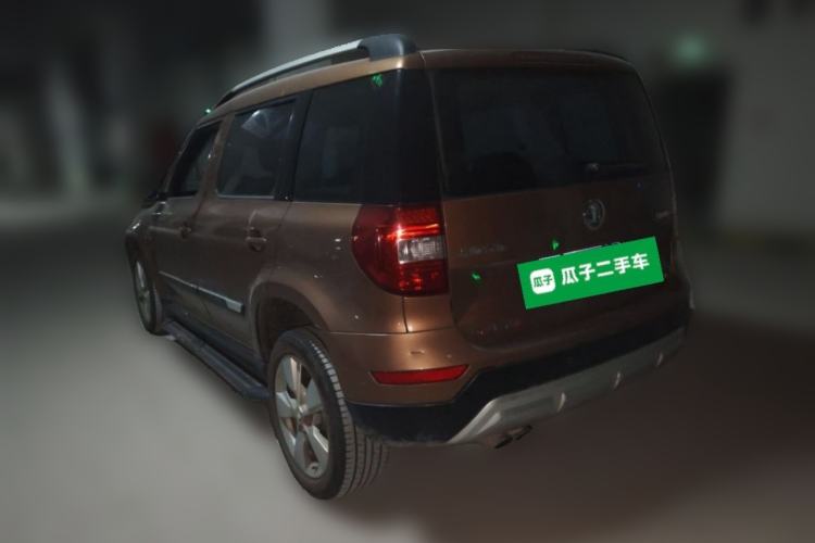 Used Skoda Yeti 2014 1.8TSI DSG Polar Edition Rear Left 45 Deg