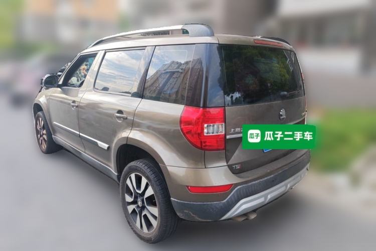 Used Skoda Yeti 2014 1.4 TSI DSG Phantom Edition Rear Left 45 Deg