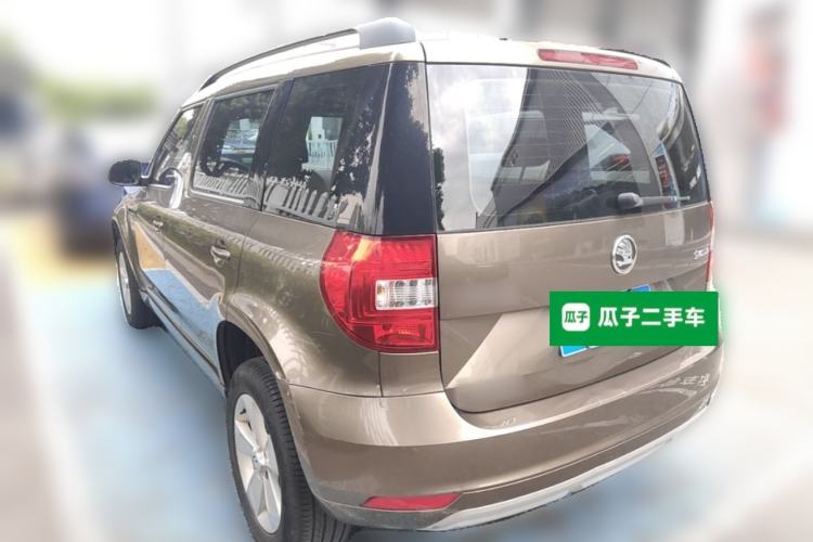 Used Skoda Yeti 2014 1.4TSI DSG Explorer Edition Rear Left 45 Deg