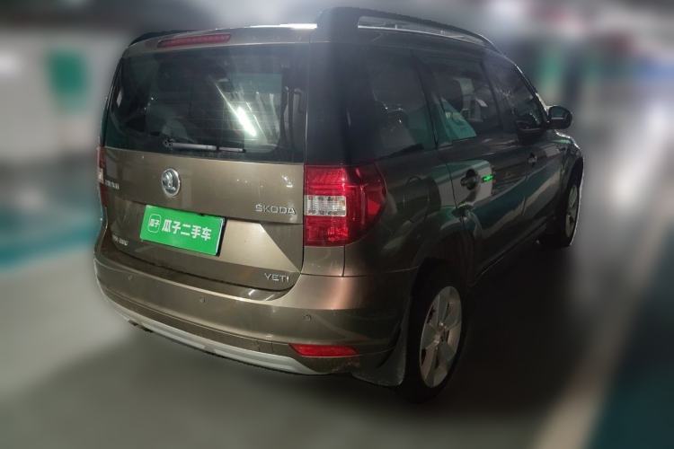 Used Skoda Yeti 2014 1.4TSI DSG Vibrant Edition Rear Right 45 Deg