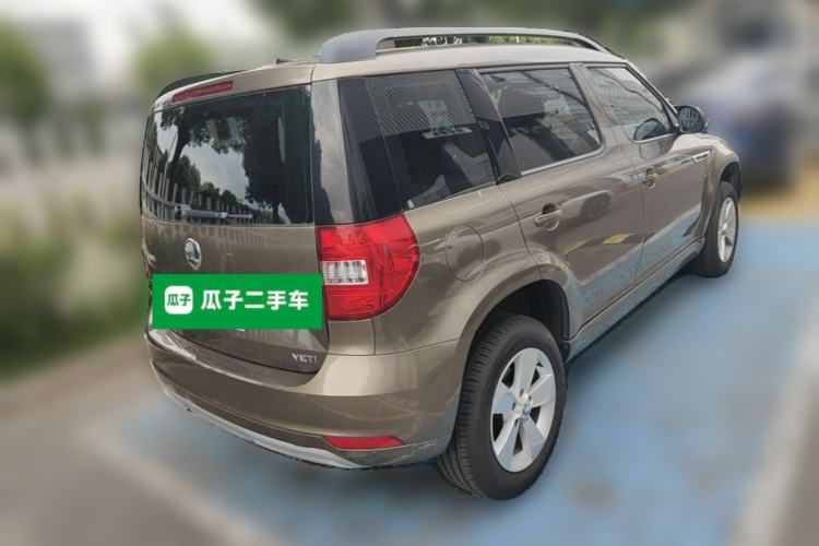 Used Skoda Yeti 2014 1.4TSI DSG Explorer Edition Rear Right 45 Deg
