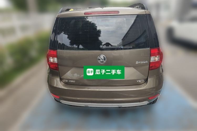 Used Skoda Yeti 2014 1.4TSI DSG Explorer Edition Rear