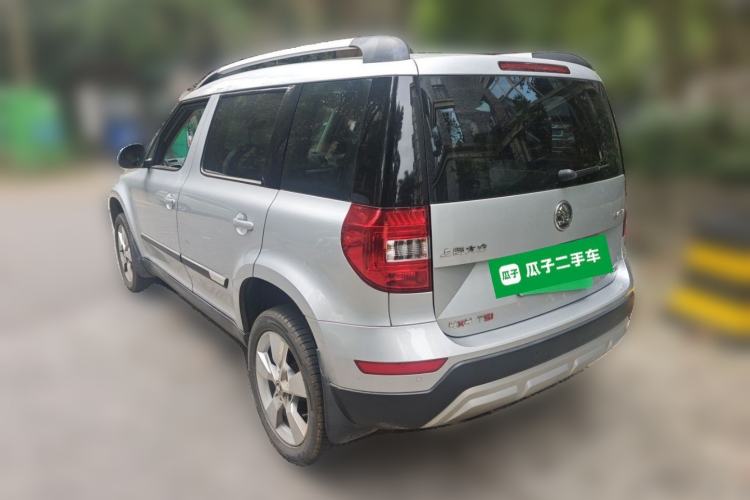 Used Skoda Yeti 2014 1.8TSI DSG Polar Edition Rear Left 45 Deg