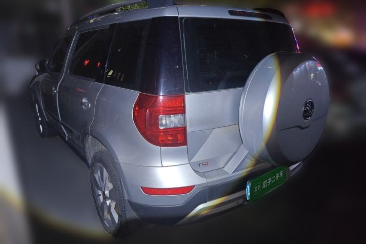 Used Skoda Yeti 2014 1.4TSI Manual Polar Edition Rear Left 45 Deg