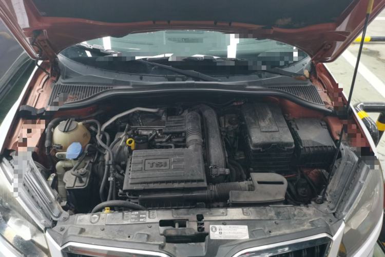 Used Skoda Yeti 2014 1.4TSI DSG All-Wheel Drive Version Engine Bay