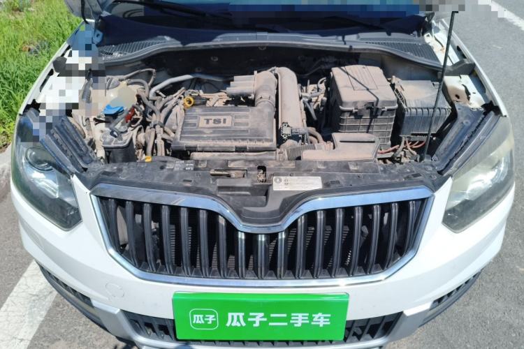 Used Skoda Yeti 2014 1.4TSI DSG All-Wheel Drive Version Engine Bay