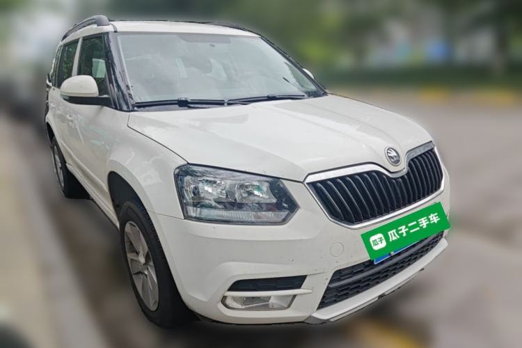 Used Skoda Yeti 2014 1.4TSI DSG Vibrant Edition Front Right 45 Deg