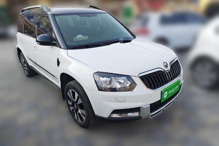 Used Skoda Yeti 2014 1.8TSI DSG All-Wheel Drive Edition Front Right 45 Deg