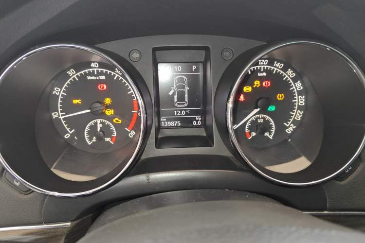 Used Skoda Yeti 2014 1.4TSI DSG All-Wheel Drive Version Instrument Cluster