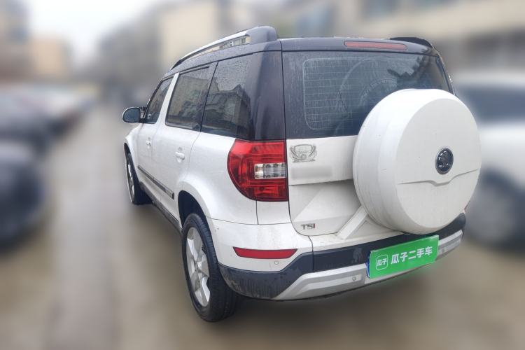 Used Skoda Yeti 2014 1.4 TSI DSG Polar Edition Rear Left 45 Deg
