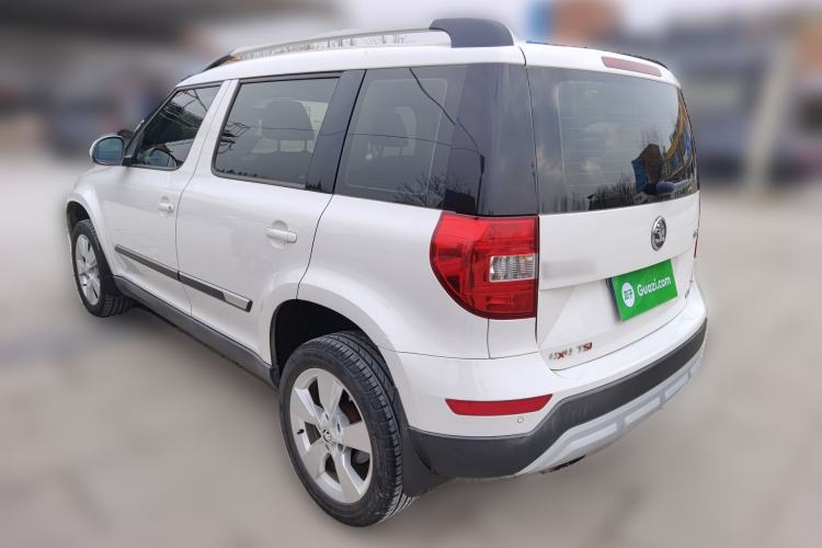 Used Skoda Yeti 2014 1.8TSI DSG Polar Edition Rear Left 45 Deg