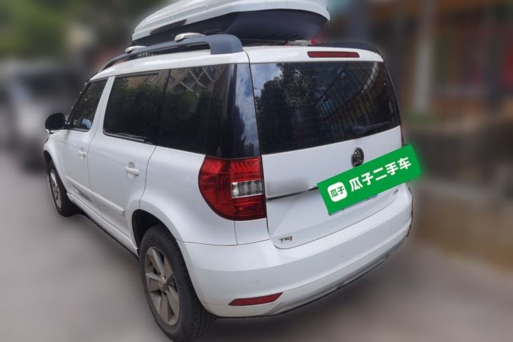 Used Skoda Yeti 2014 1.4TSI DSG Vibrant Edition Rear Left 45 Deg