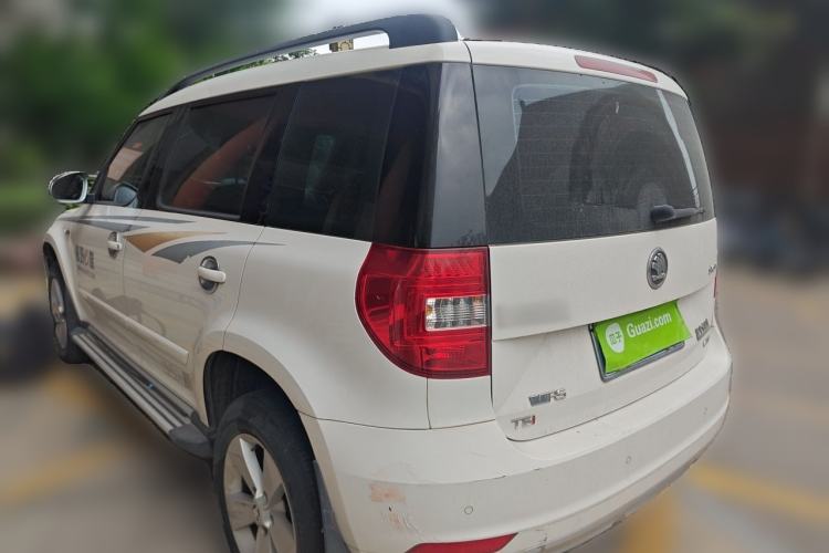 Used Skoda Yeti 2014 1.4TSI DSG Vibrant Edition Rear Left 45 Deg