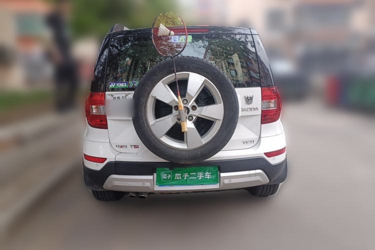 Used Skoda Yeti 2014 1.8TSI DSG Polar Edition Rear