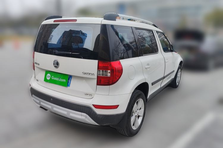 Used Skoda Yeti 2014 1.4TSI Manual Explore Edition Rear Right 45 Deg