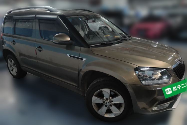 Used Skoda Yeti 2014 1.4TSI DSG Vibrant Edition Front Right 45 Deg