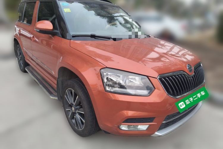 Used Skoda Yeti 2014 1.4 TSI DSG Phantom Edition Front Right 45 Deg
