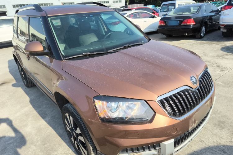 Used Skoda Yeti 2014 1.8TSI DSG All-Wheel Drive Edition Front Right 45 Deg