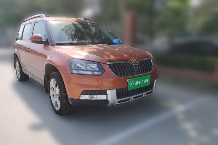 Used Skoda Yeti 2014 1.4TSI Manual Explore Edition Front Right 45 Deg