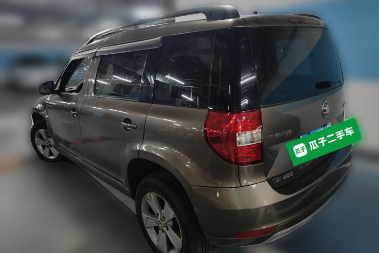Used Skoda Yeti 2014 1.4TSI DSG Vibrant Edition Rear Left 45 Deg