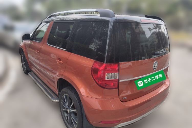 Used Skoda Yeti 2014 1.4 TSI DSG Phantom Edition Rear Left 45 Deg