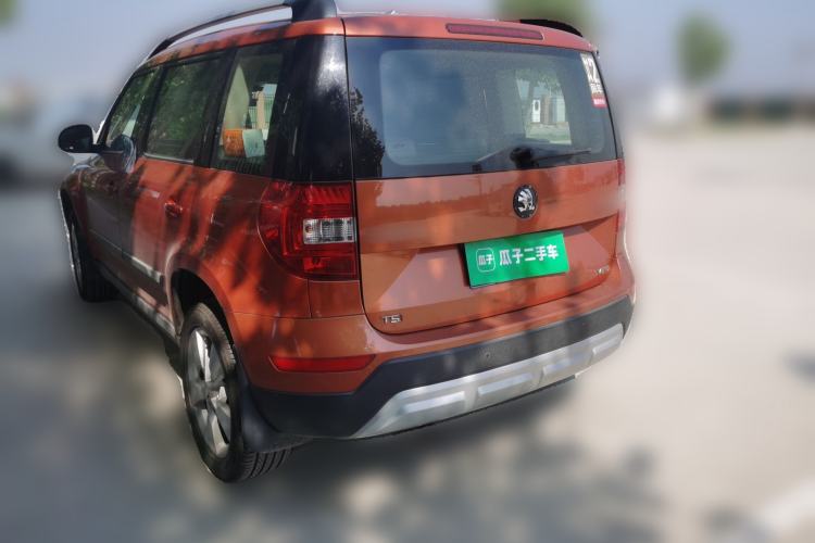Used Skoda Yeti 2014 1.4TSI Manual Explore Edition Rear Left 45 Deg