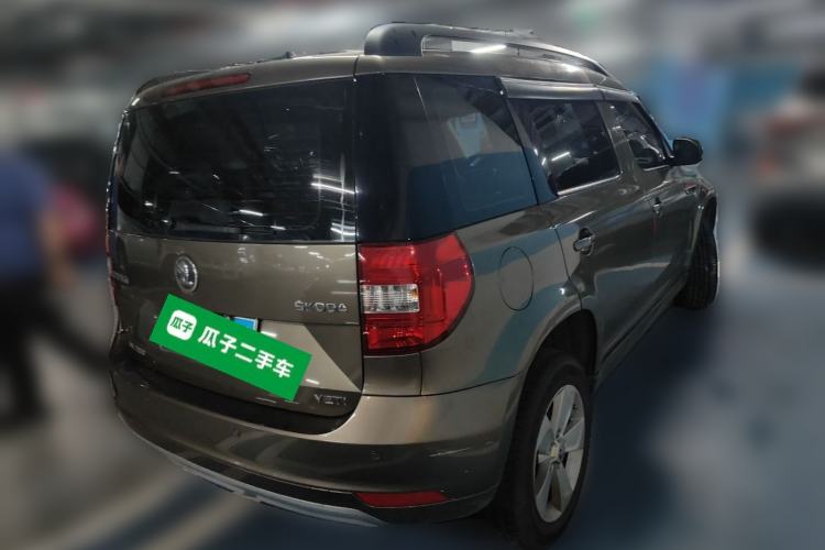 Used Skoda Yeti 2014 1.4TSI DSG Vibrant Edition Rear Right 45 Deg