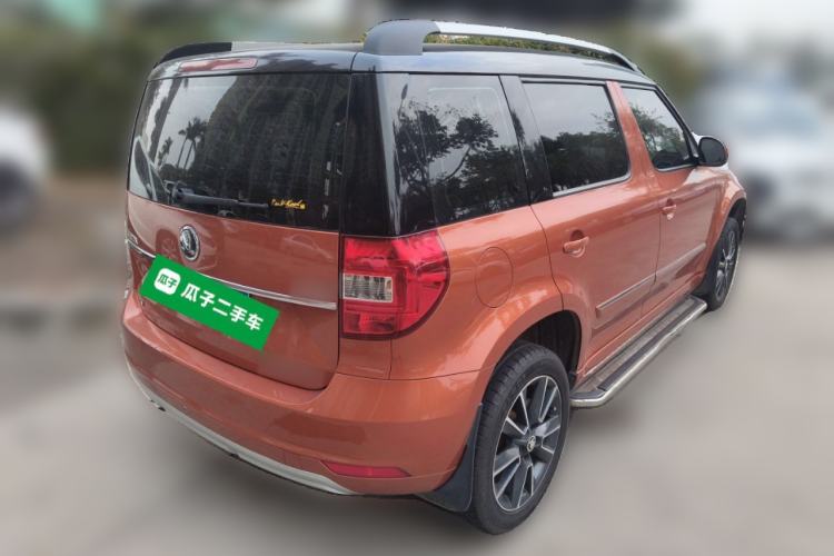 Used Skoda Yeti 2014 1.4 TSI DSG Phantom Edition Rear Right 45 Deg