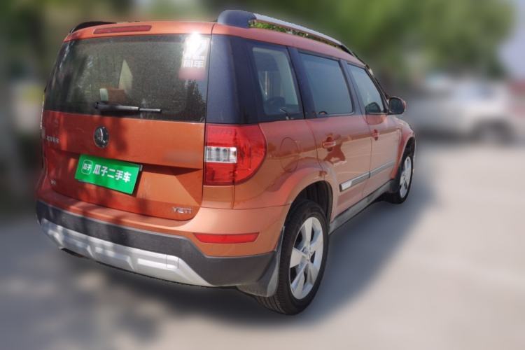 Used Skoda Yeti 2014 1.4TSI Manual Explore Edition Rear Right 45 Deg