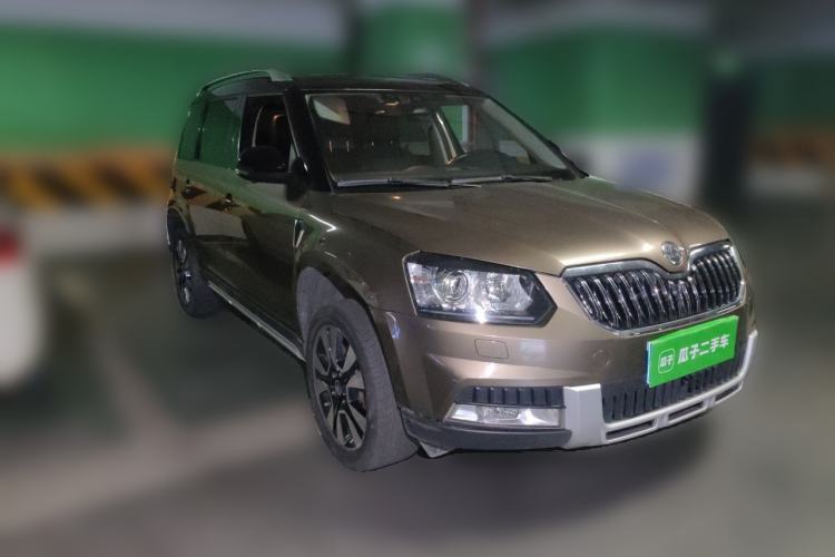 Used Skoda Yeti 2016 1.4TSI DSG Prestige Edition Front Right 45 Deg
