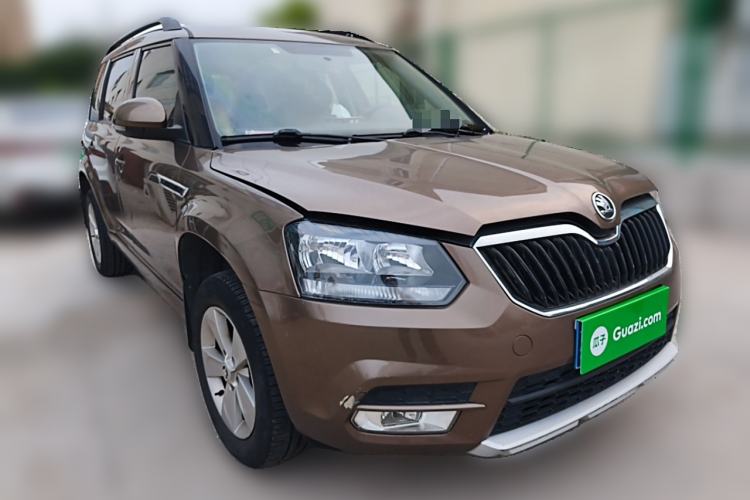 Used Skoda Yeti 2016 1.4TSI DSG Advanced Edition Front Right 45 Deg