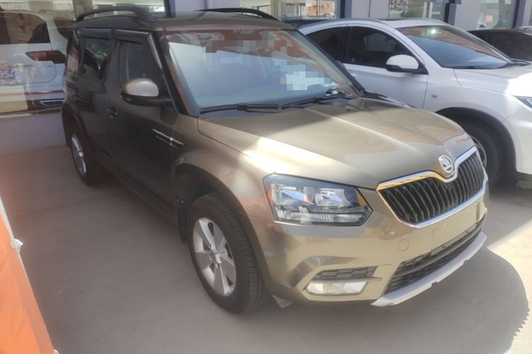 Used Skoda Yeti 2016 1.4TSI DSG Advanced Edition Front Right 45 Deg