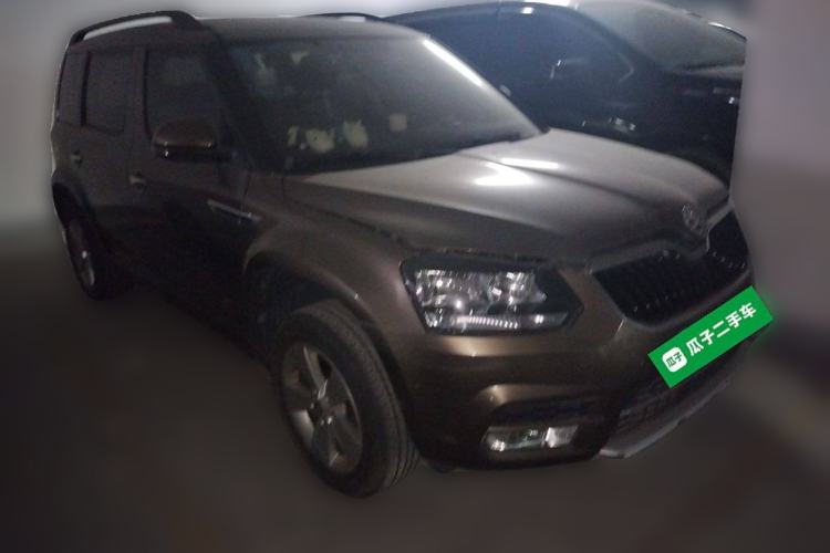 Used Skoda Yeti 2016 1.4TSI Manual Entry-Level Model Front Right 45 Deg