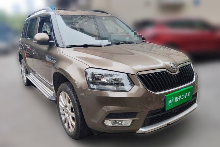 Used Skoda Yeti 2016 1.4TSI DSG Advanced Edition Front Right 45 Deg