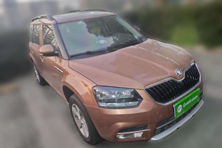 Used Skoda Yeti 2016 1.4TSI Manual Entry-Level Model Front Right 45 Deg