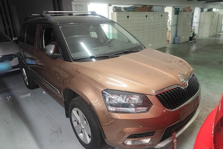 Used Skoda Yeti 2016 1.4TSI DSG Advanced Edition Front Right 45 Deg