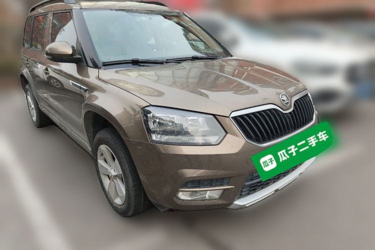 Used Skoda Yeti 2016 1.4TSI DSG Advanced Edition Front Right 45 Deg