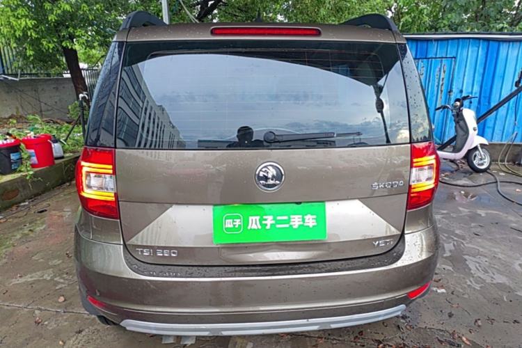 Used Skoda Yeti 2016 1.4TSI DSG Advanced Edition Rear