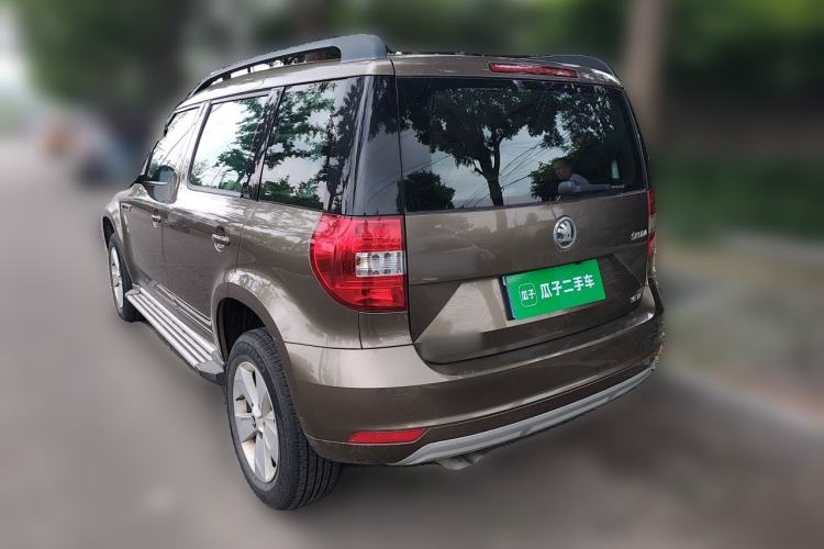 Used Skoda Yeti 2016 1.4TSI DSG Advanced Edition Rear Left 45 Deg