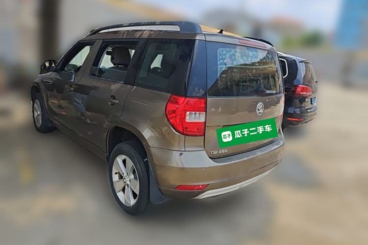 Used Skoda Yeti 2016 1.4TSI DSG Advanced Edition Rear Left 45 Deg