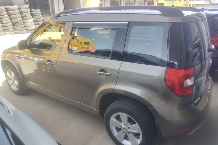 Used Skoda Yeti 2016 1.4TSI DSG Advanced Edition Rear Left 45 Deg