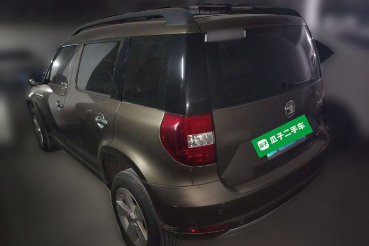 Used Skoda Yeti 2016 1.4TSI Manual Entry-Level Model Rear Left 45 Deg
