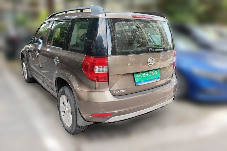 Used Skoda Yeti 2016 1.4TSI DSG Advanced Edition Rear Left 45 Deg