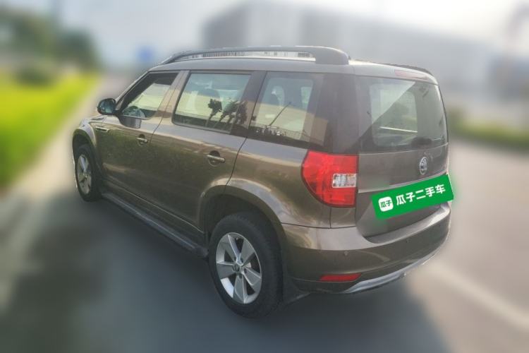 Used Skoda Yeti 2016 1.4TSI DSG Advanced Edition Rear Left 45 Deg