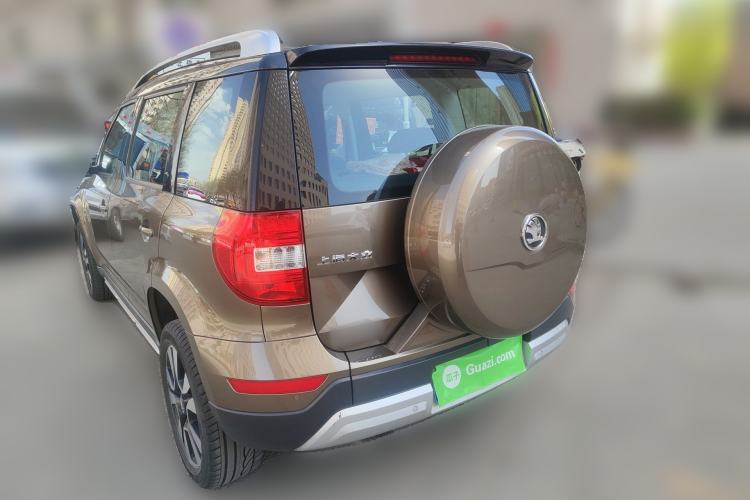 Used Skoda Yeti 2016 1.4TSI DSG Prestige Edition Rear Left 45 Deg